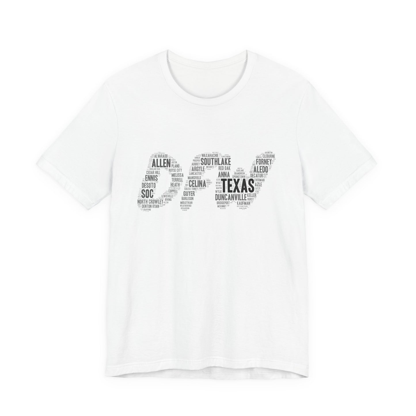 DFW Word Art T-Shirt