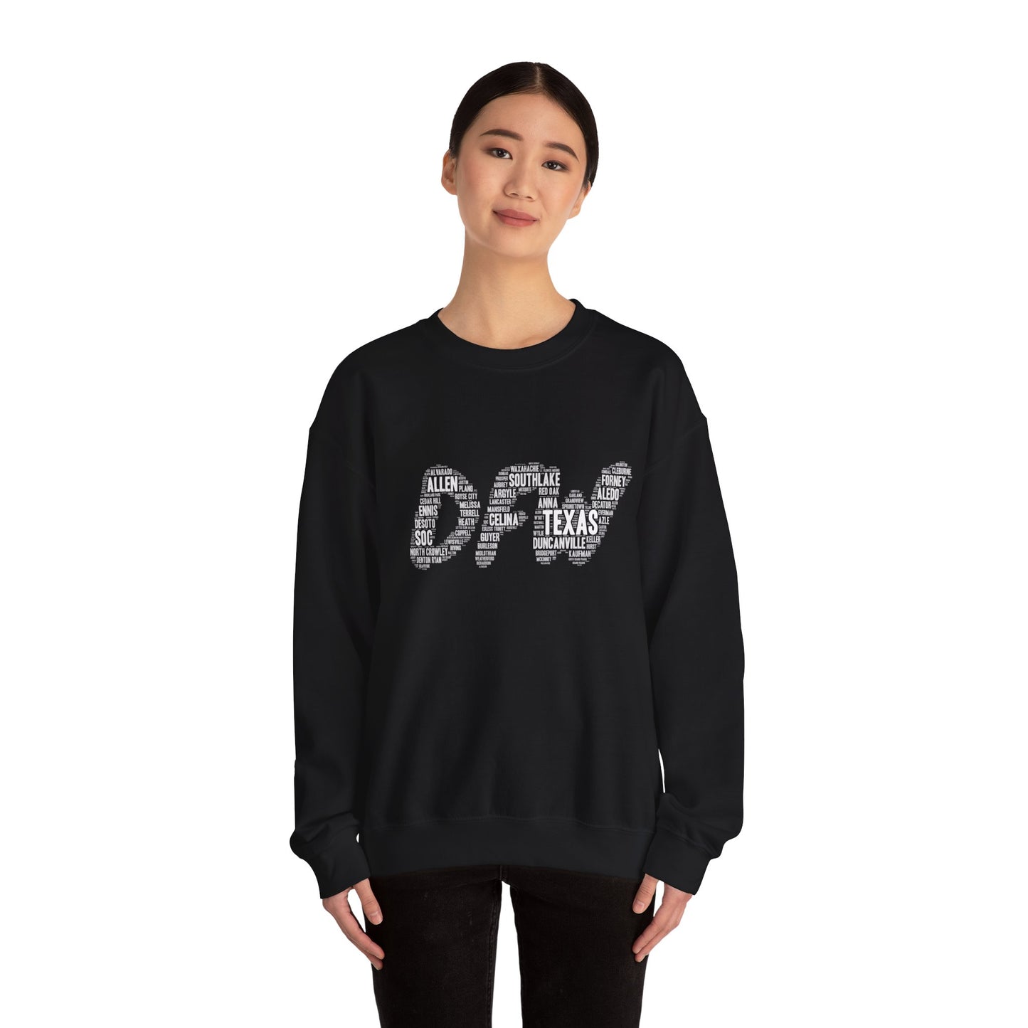DFW Word Art Sweater