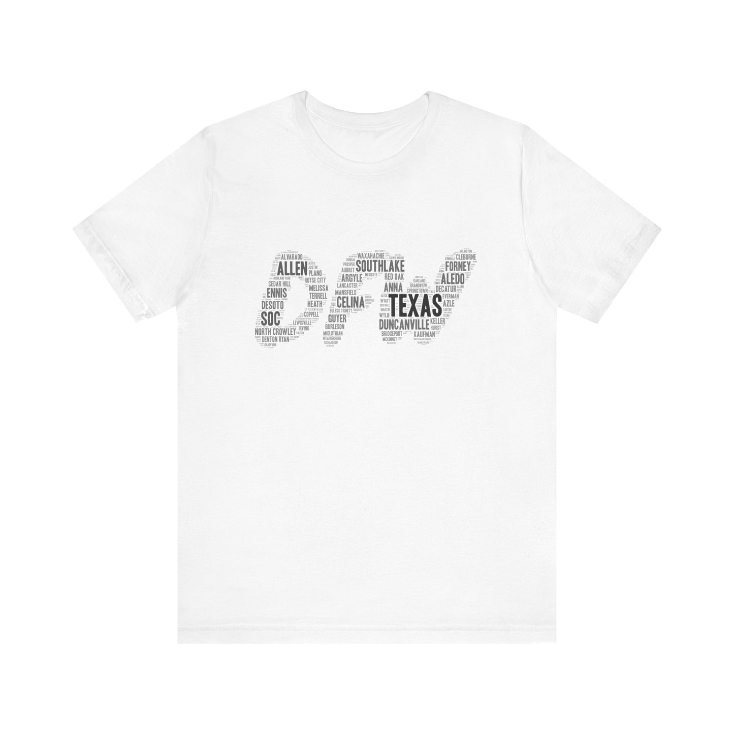 DFW Word Art T-Shirt