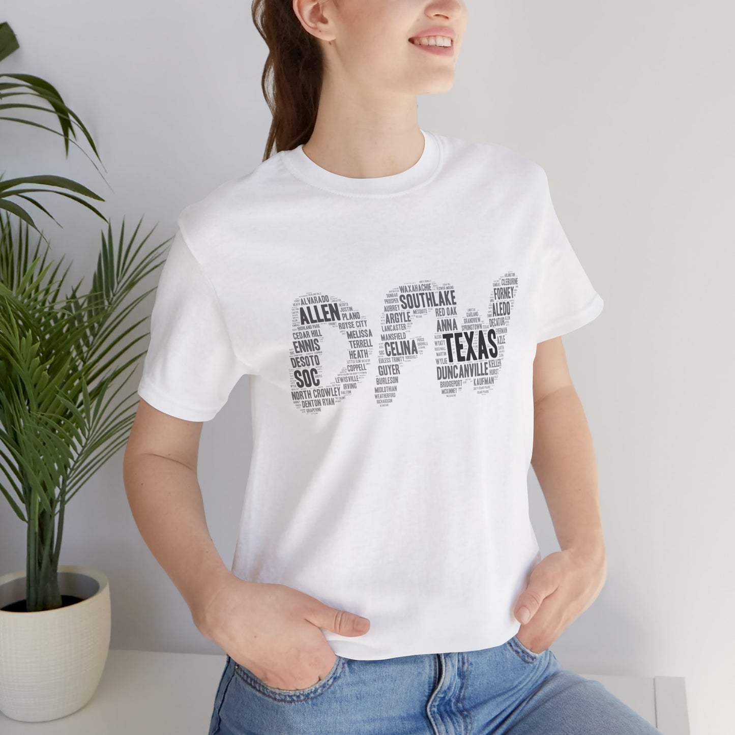 DFW Word Art T-Shirt