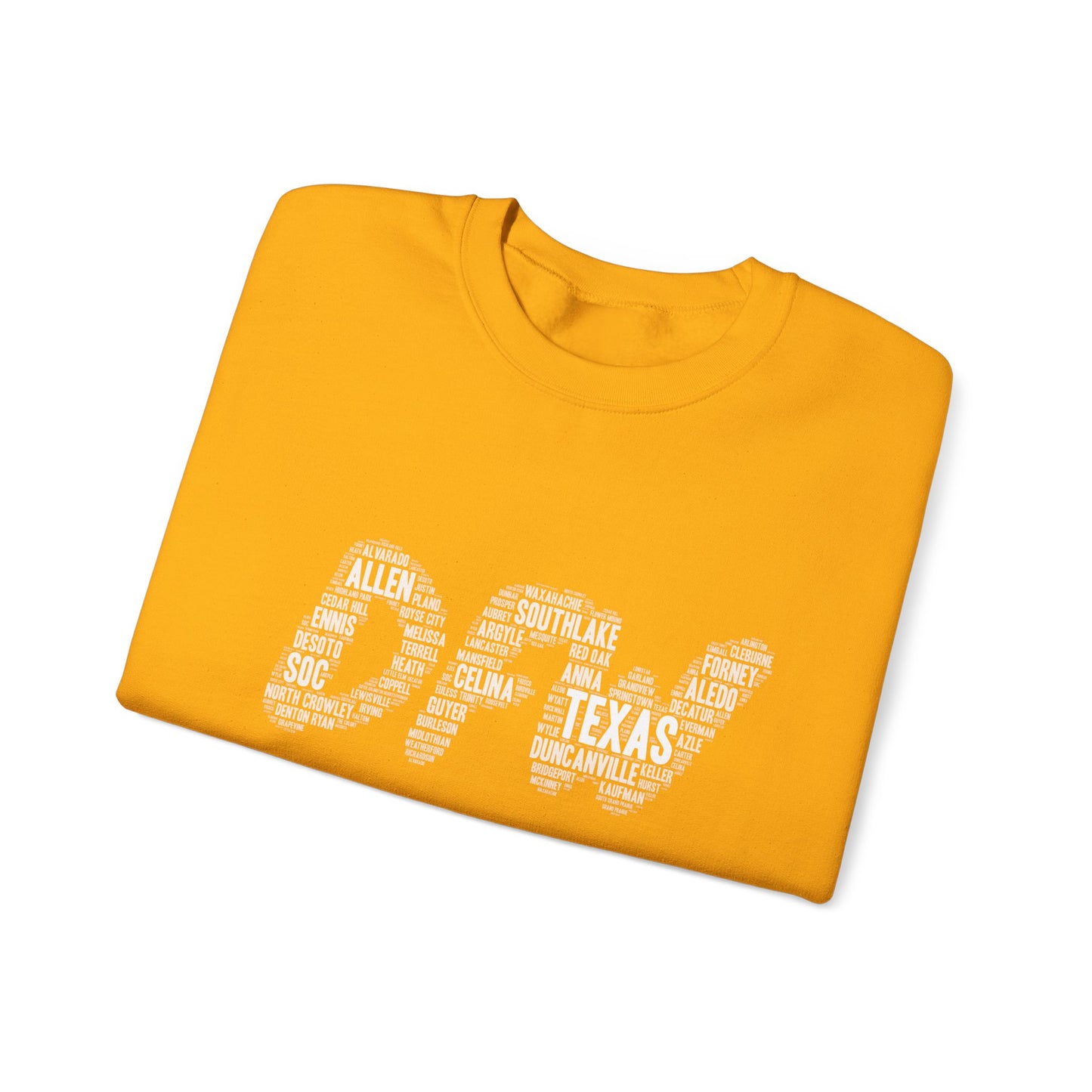 DFW Word Art Sweater
