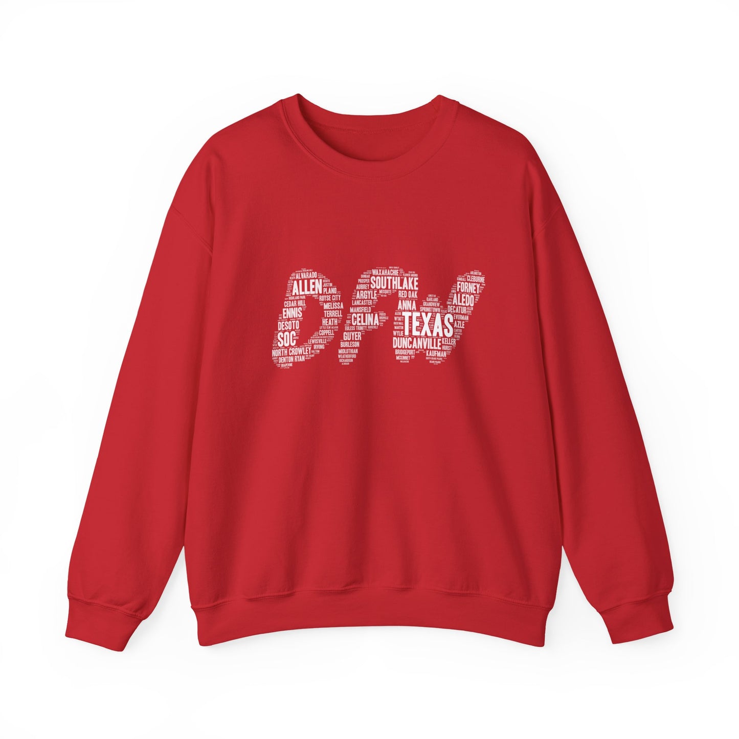 DFW Word Art Sweater