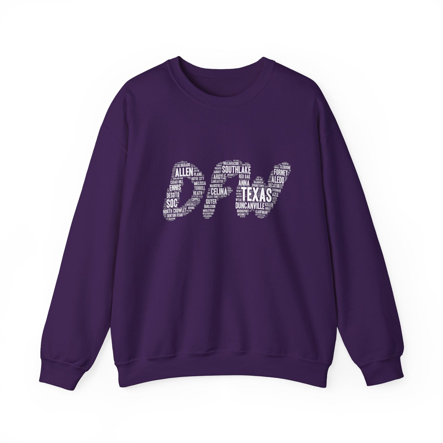DFW Word Art Sweater