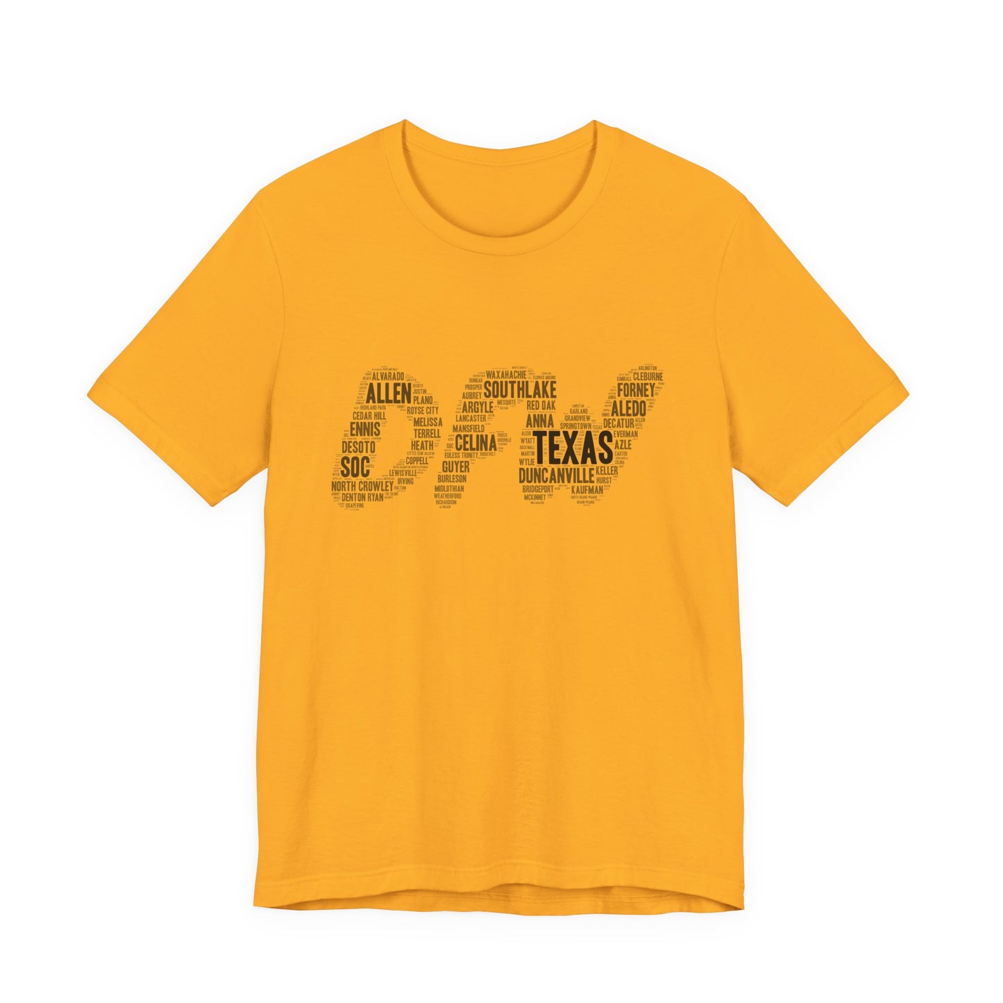 DFW Word Art T-Shirt