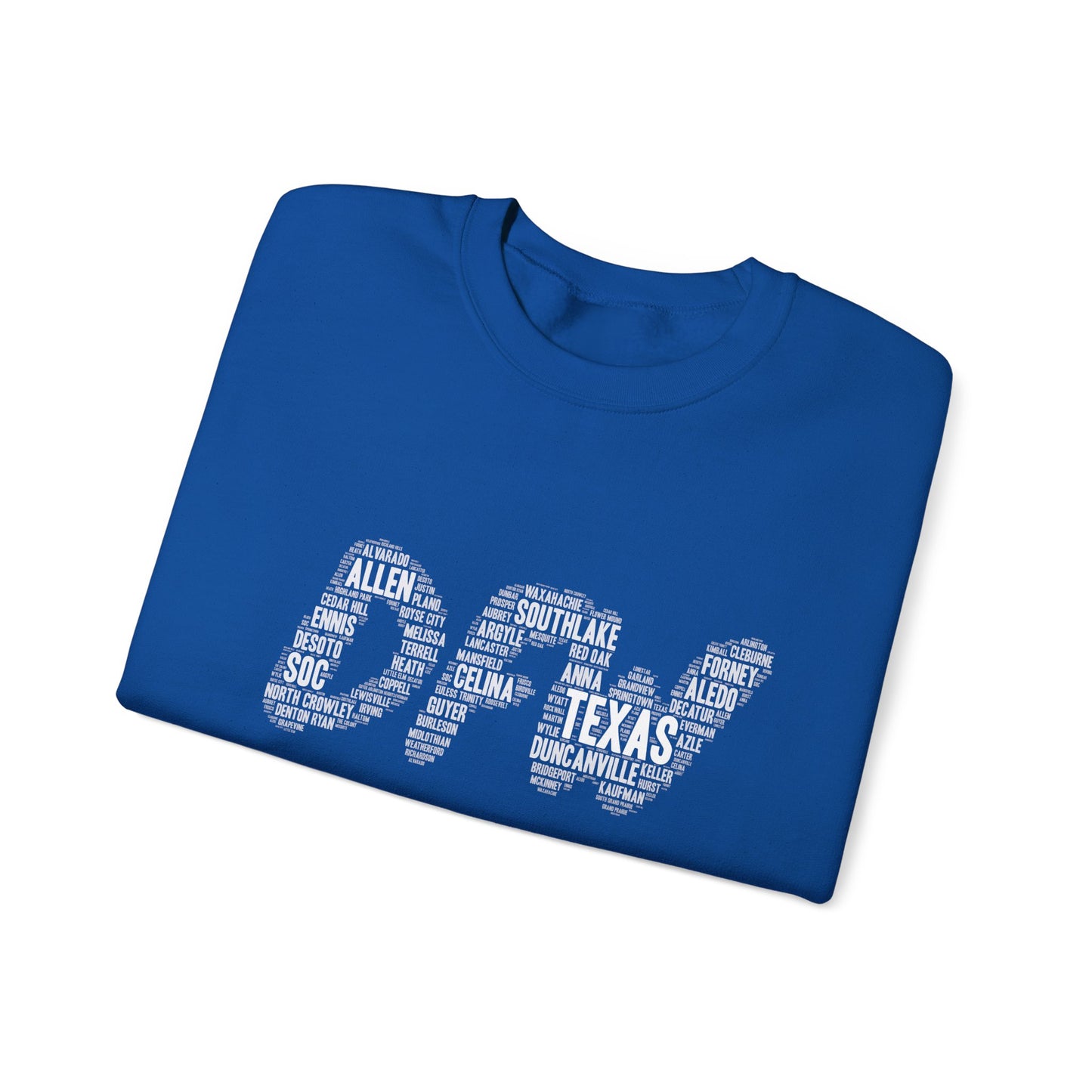DFW Word Art Sweater