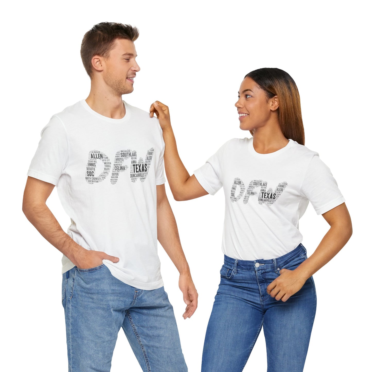 DFW Word Art T-Shirt