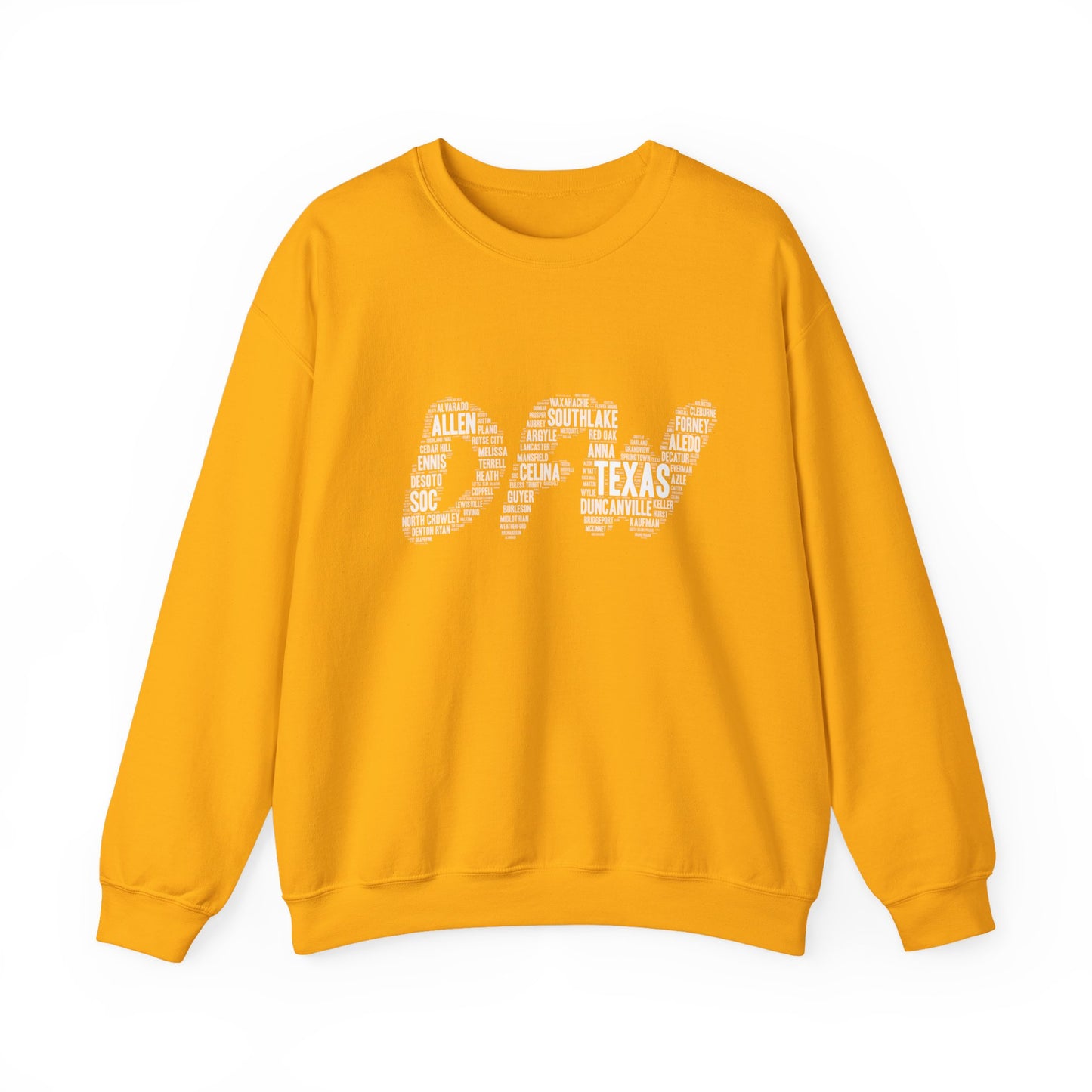 DFW Word Art Sweater