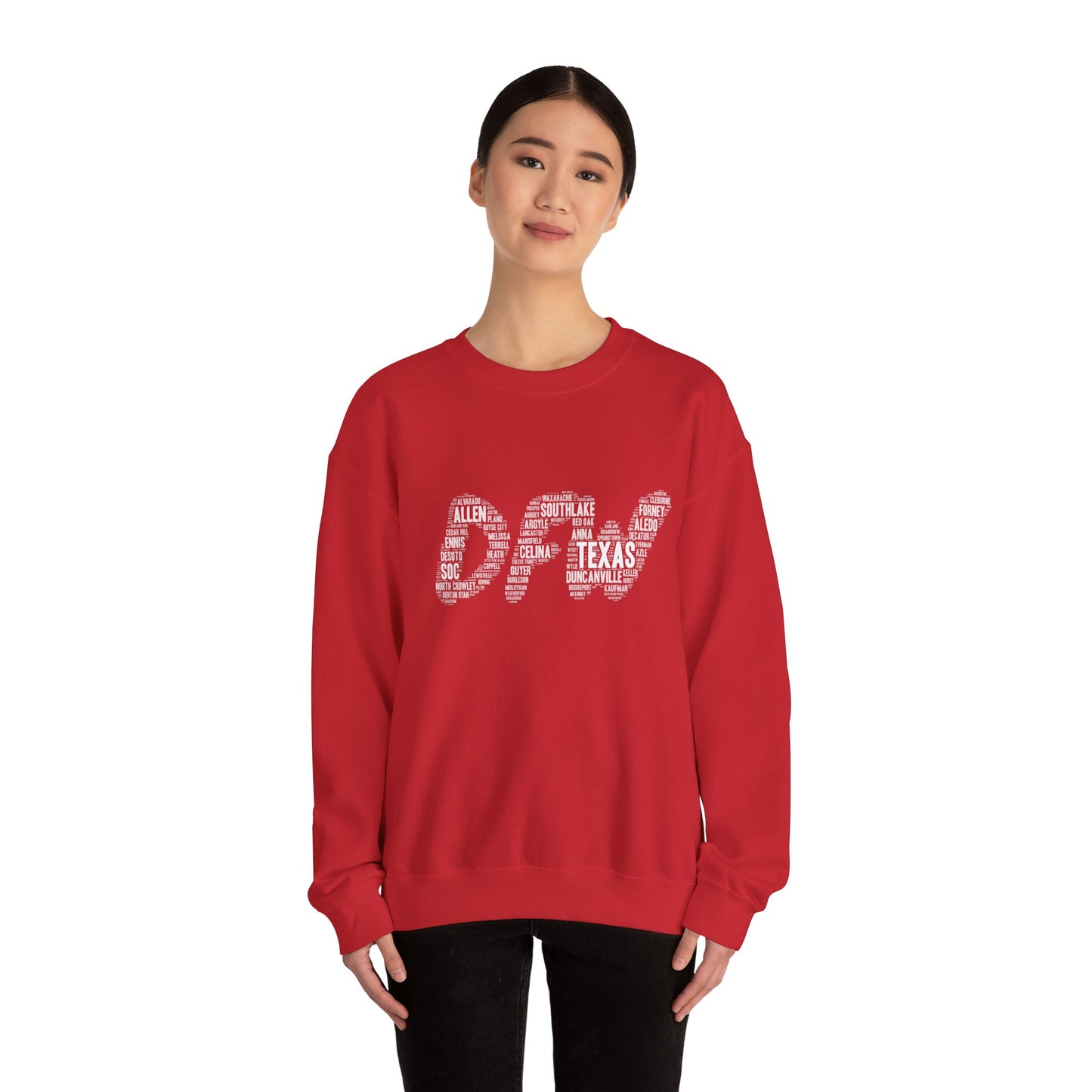 DFW Word Art Sweater