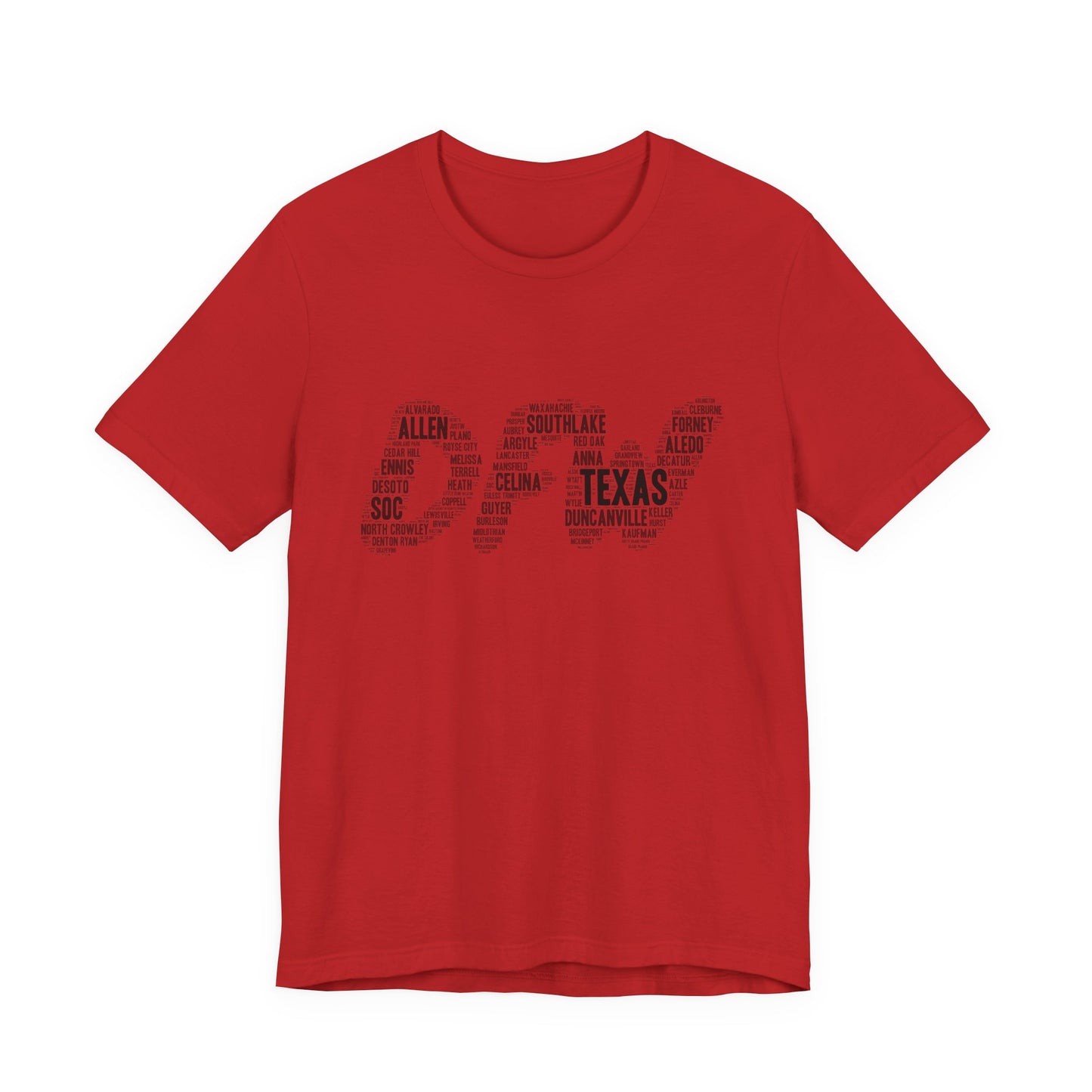 DFW Word Art T-Shirt
