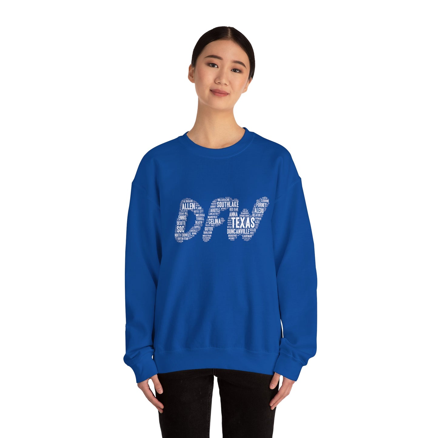 DFW Word Art Sweater