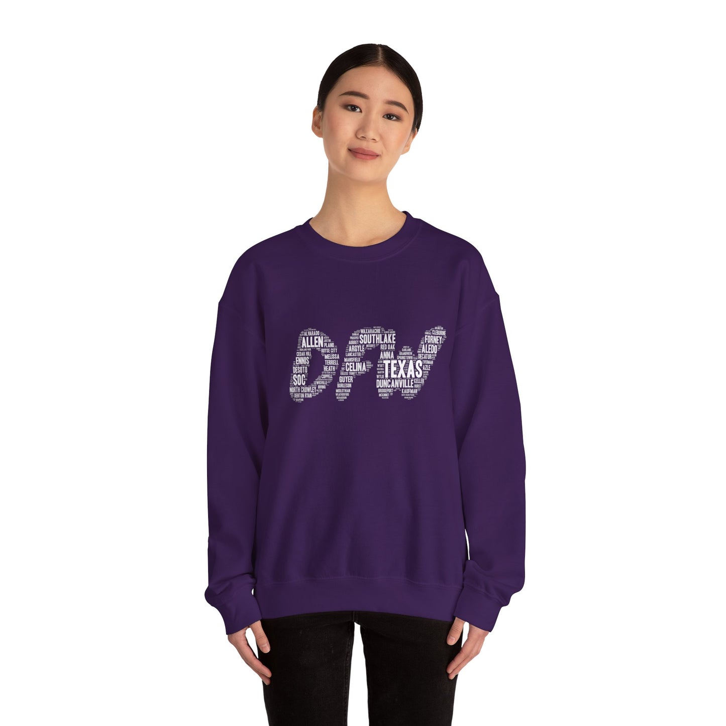 DFW Word Art Sweater