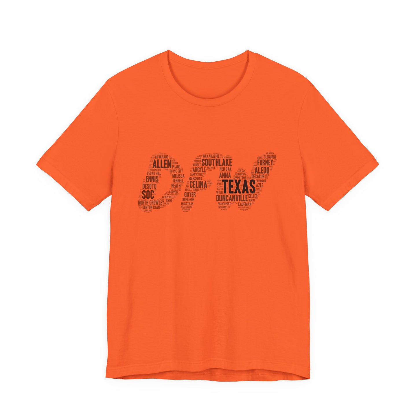 DFW Word Art T-Shirt