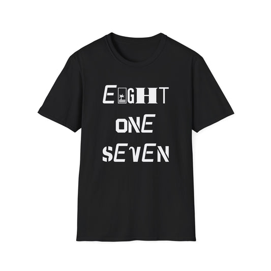 817 Area Code T-Shirt | Fort Worth Local Pride Tee