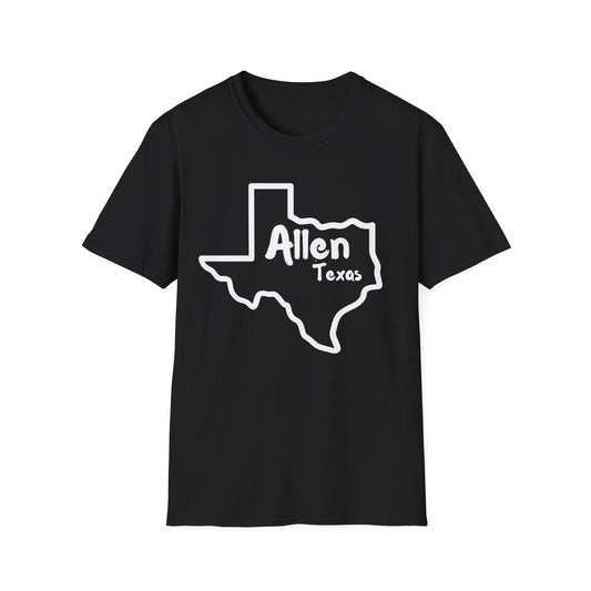 Allen Texas T-Shirt|Local Pride City Tee