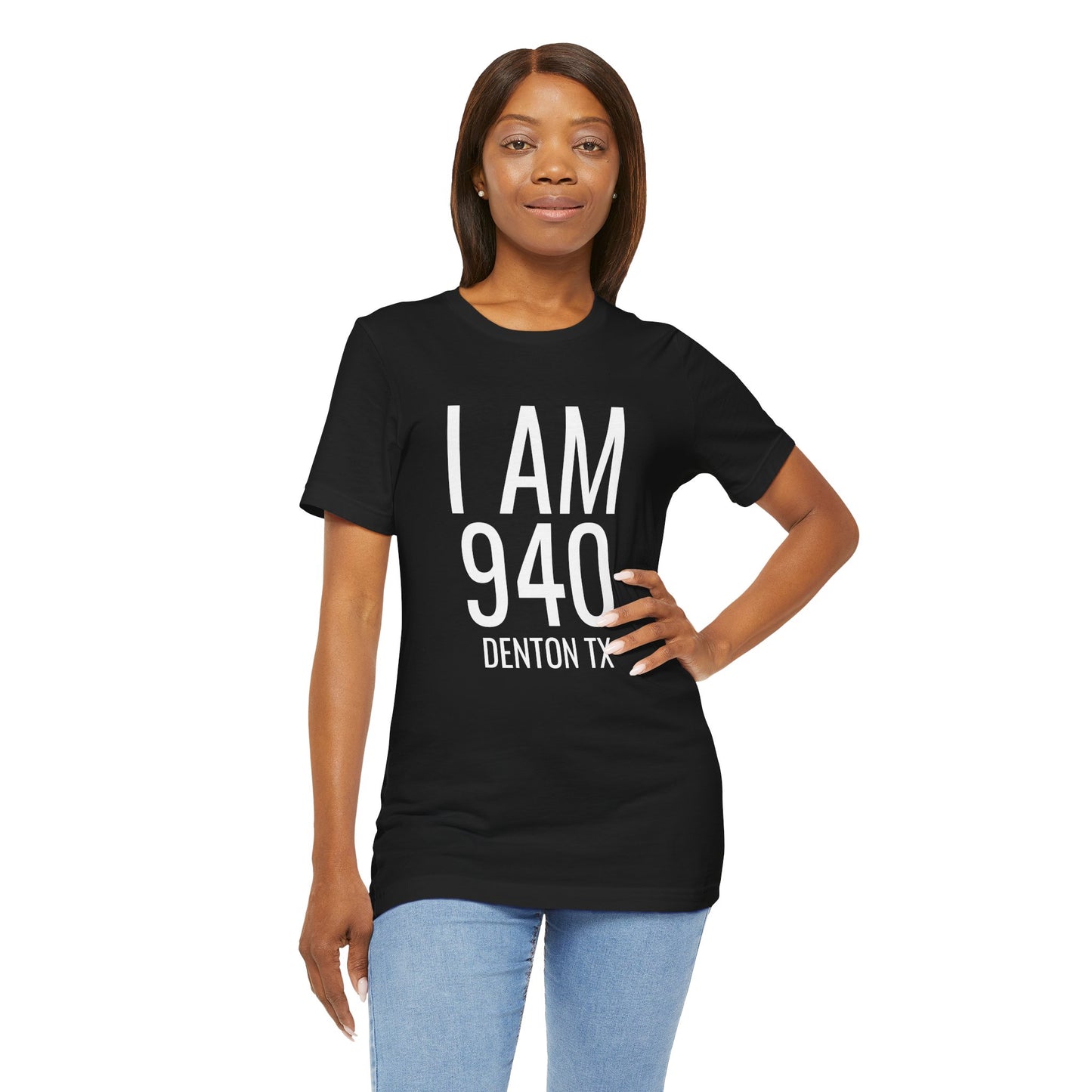 I AM 940 Denton Texas T-Shirt