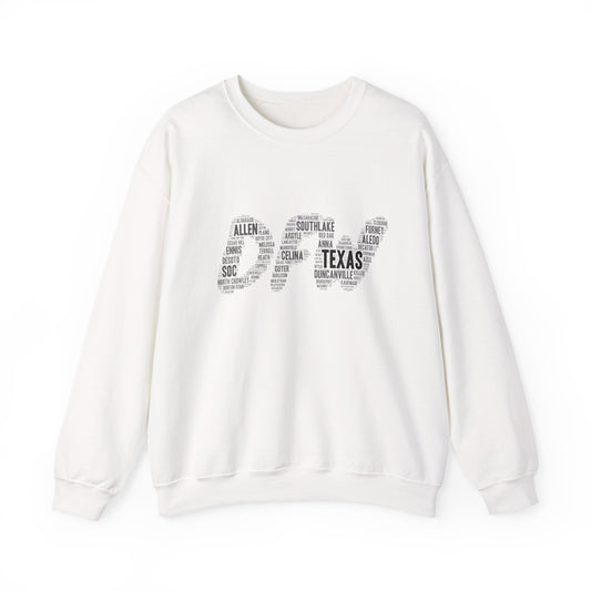 DFW Word Art Sweater