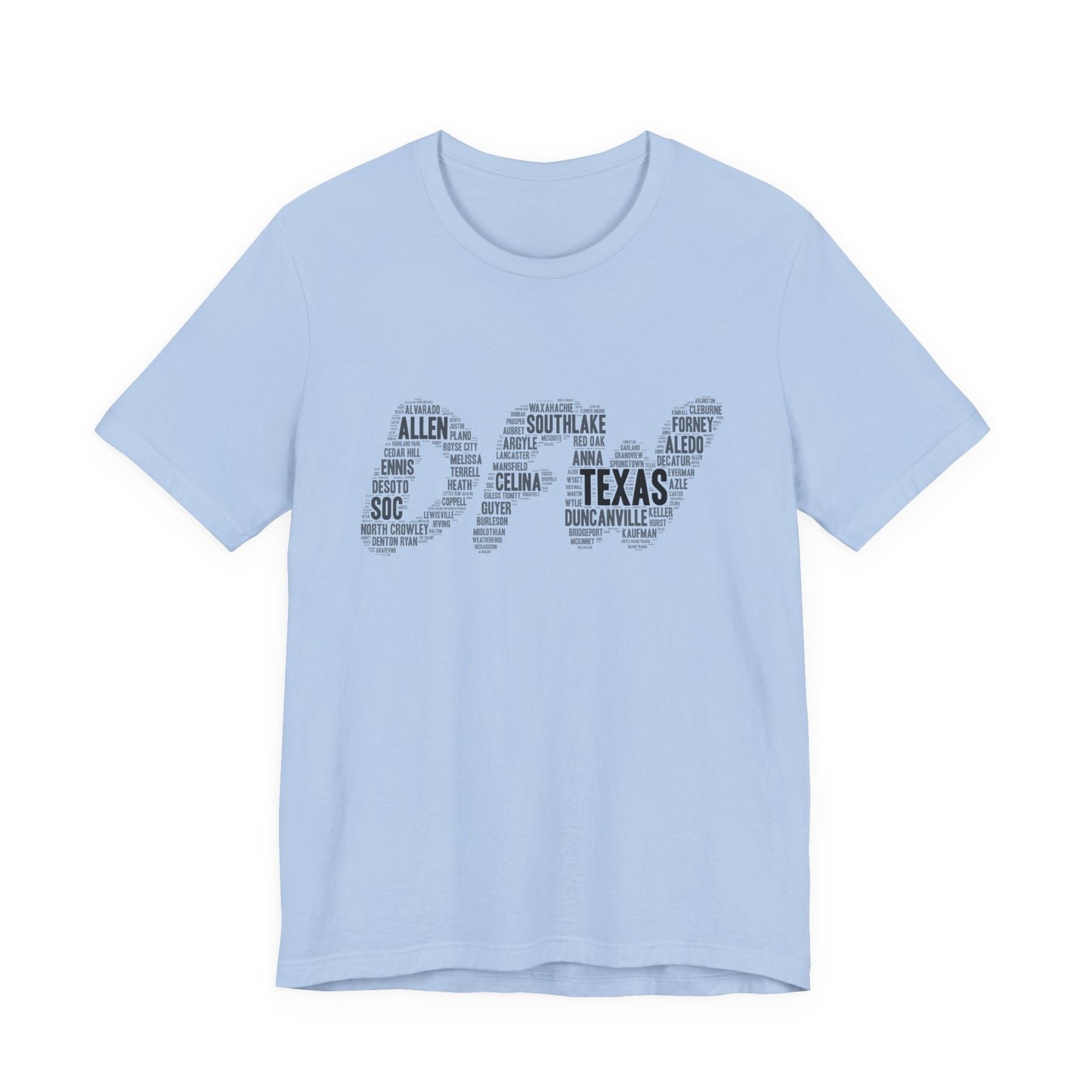 DFW Word Art T-Shirt