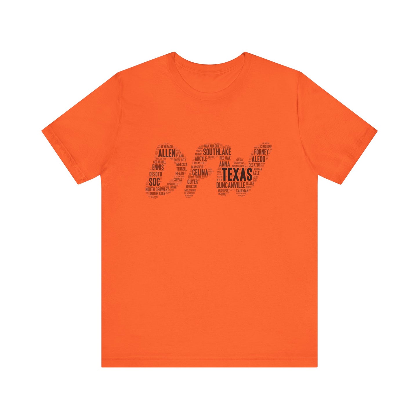 DFW Word Art T-Shirt