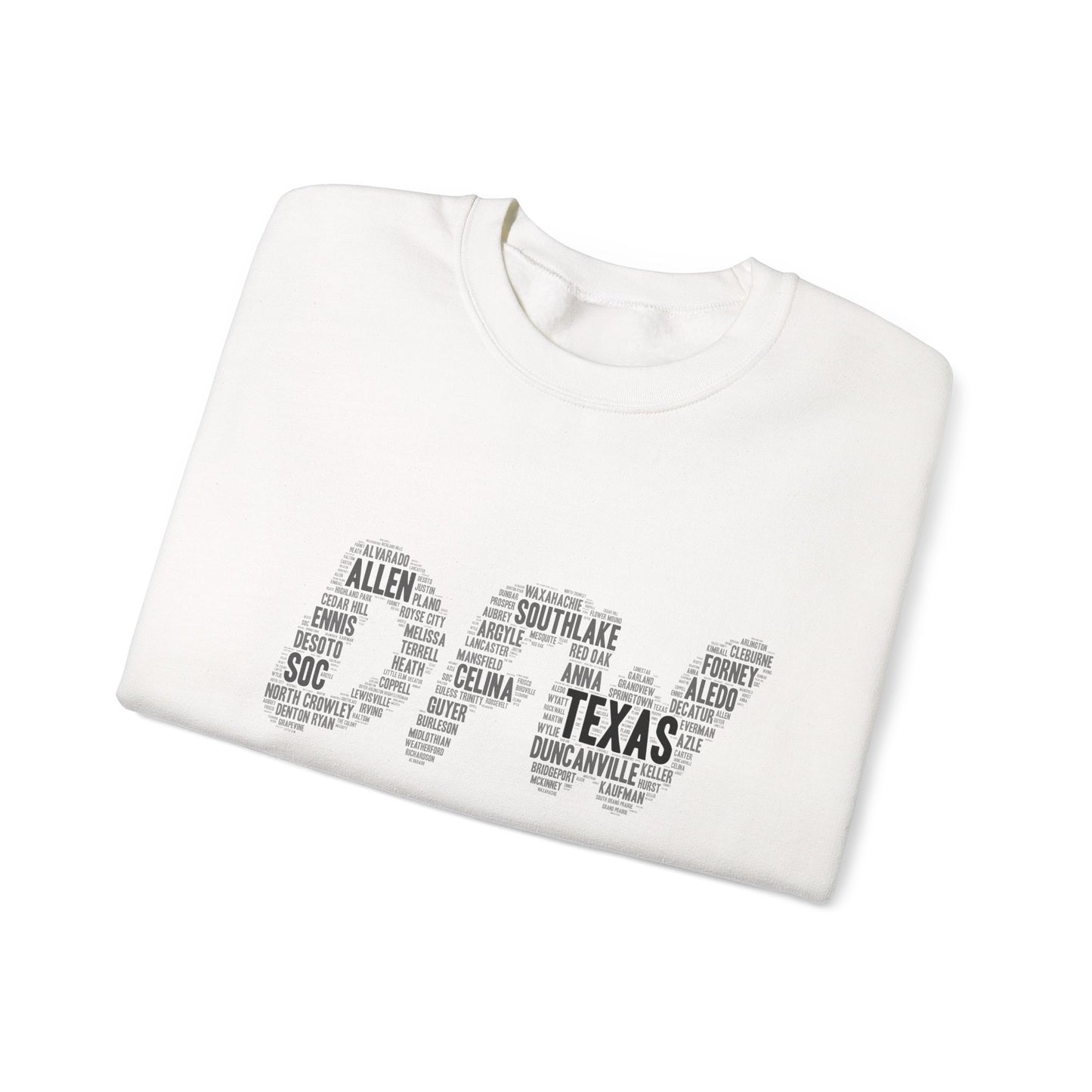 DFW Word Art Sweater
