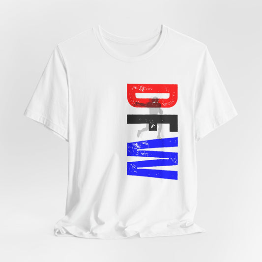 Football Player White DFW T-Shirt