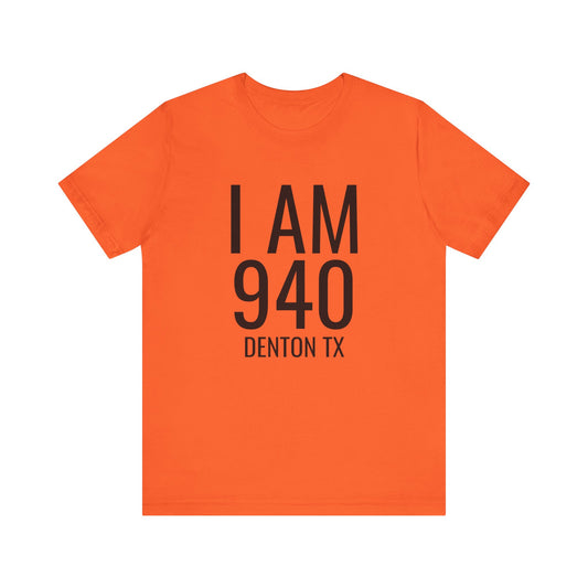 I AM 940 Denton Texas T-Shirt