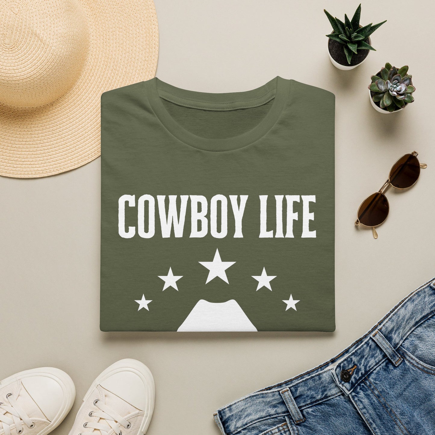 Cowboy Life T-Shirt | Texas Pride Graphic Tee
