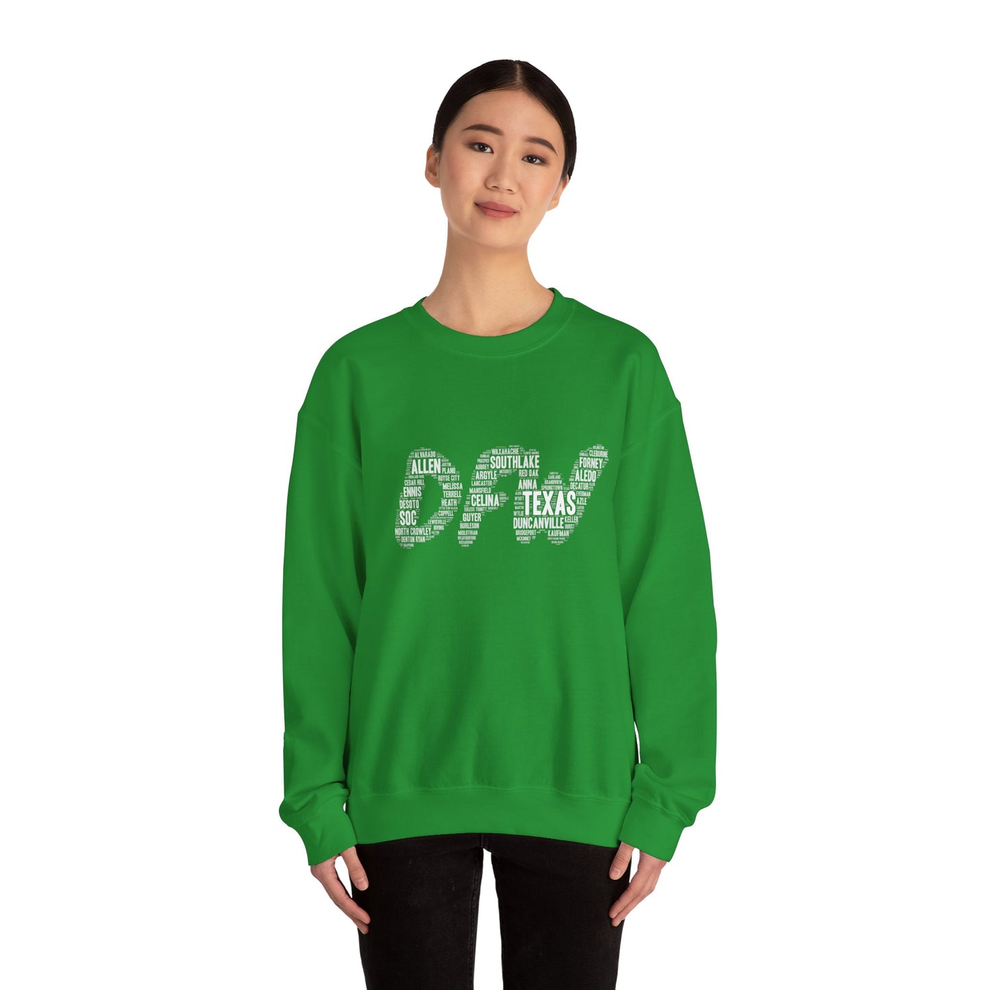 DFW Word Art Sweater