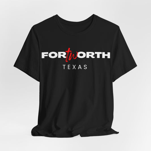 Fort Worth Black DFW T-Shirt