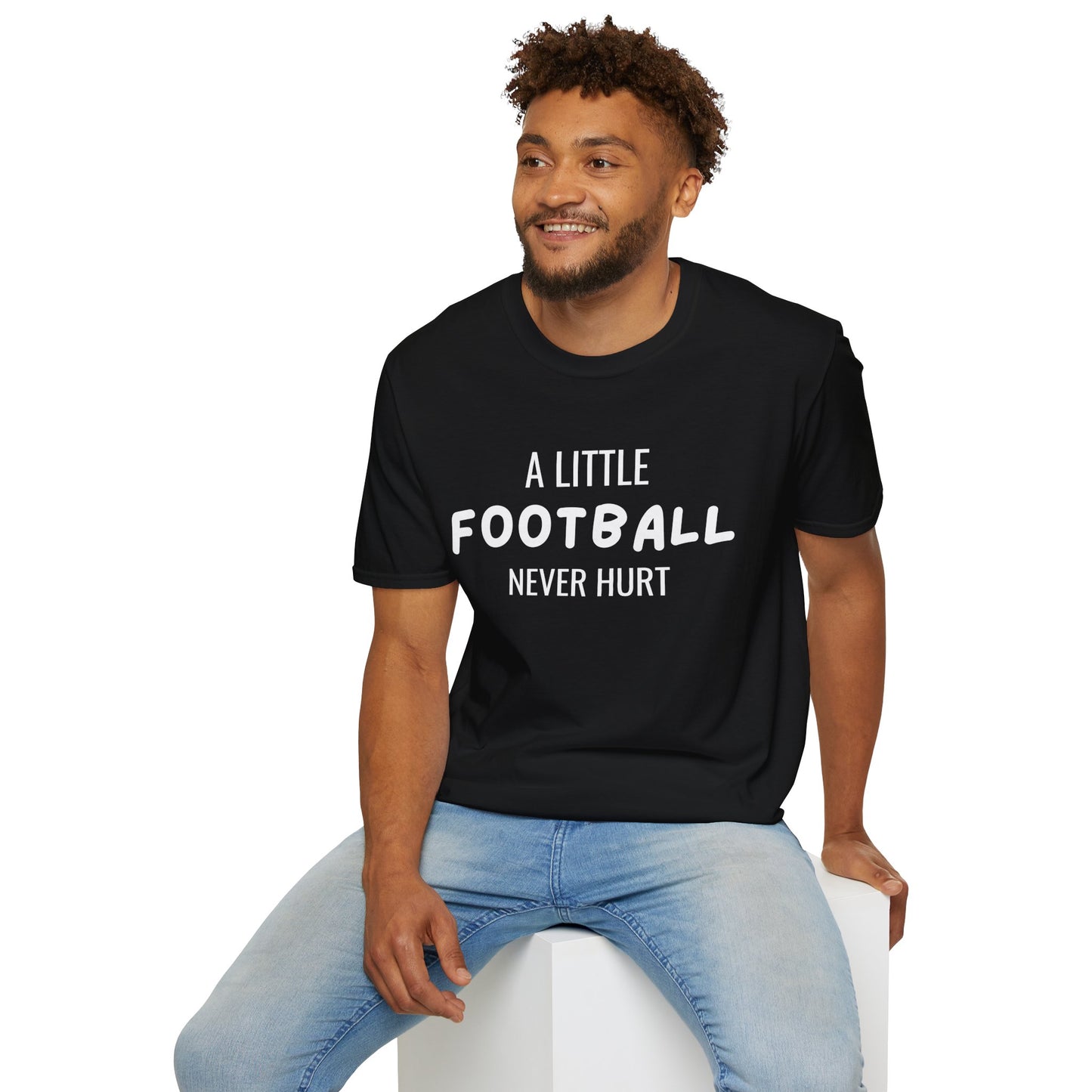 A Little Football Never Hurt Tee | Game Day Shirt