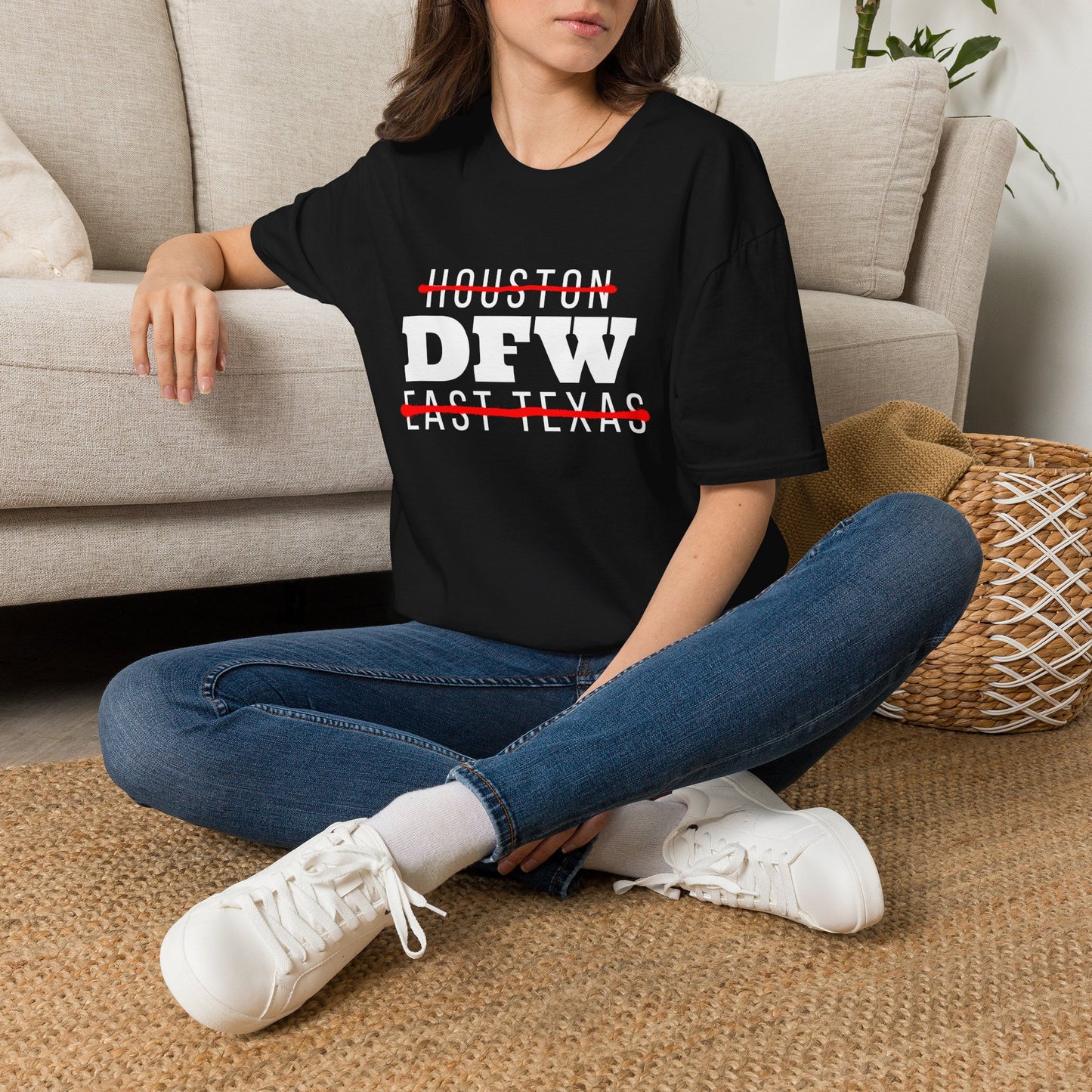 DFW Over Everything T-Shirt | Dallas Fort Worth Local Pride Tee