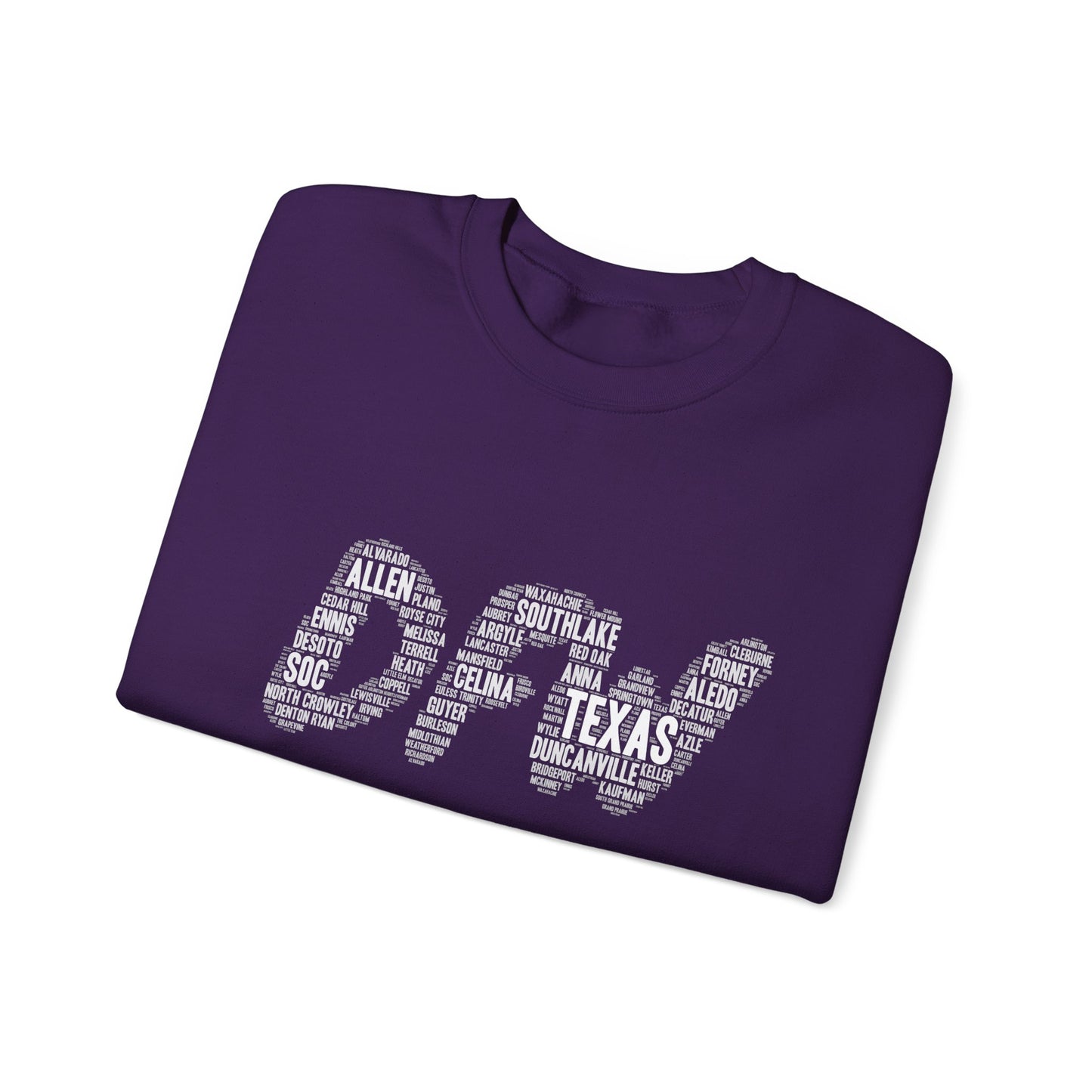 DFW Word Art Sweater