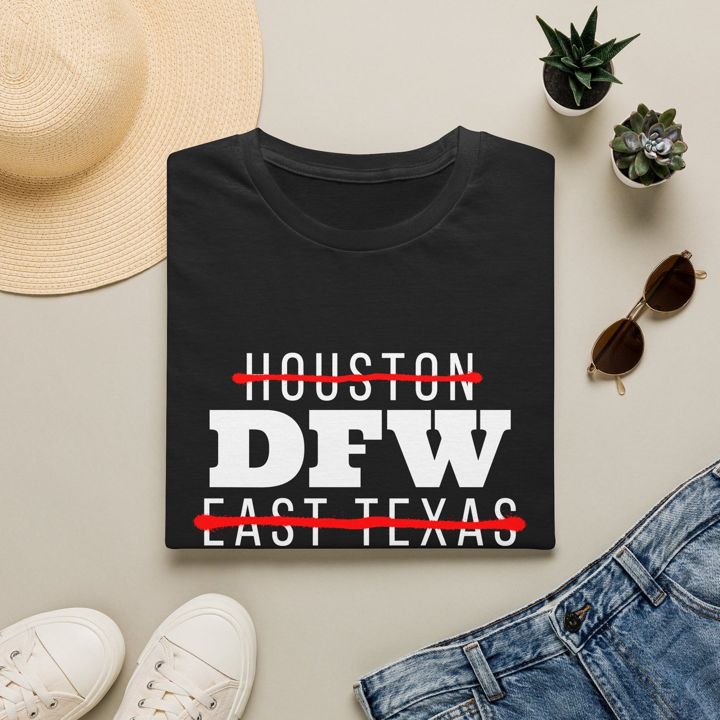 DFW Over Everything T-Shirt | Dallas Fort Worth Local Pride Tee