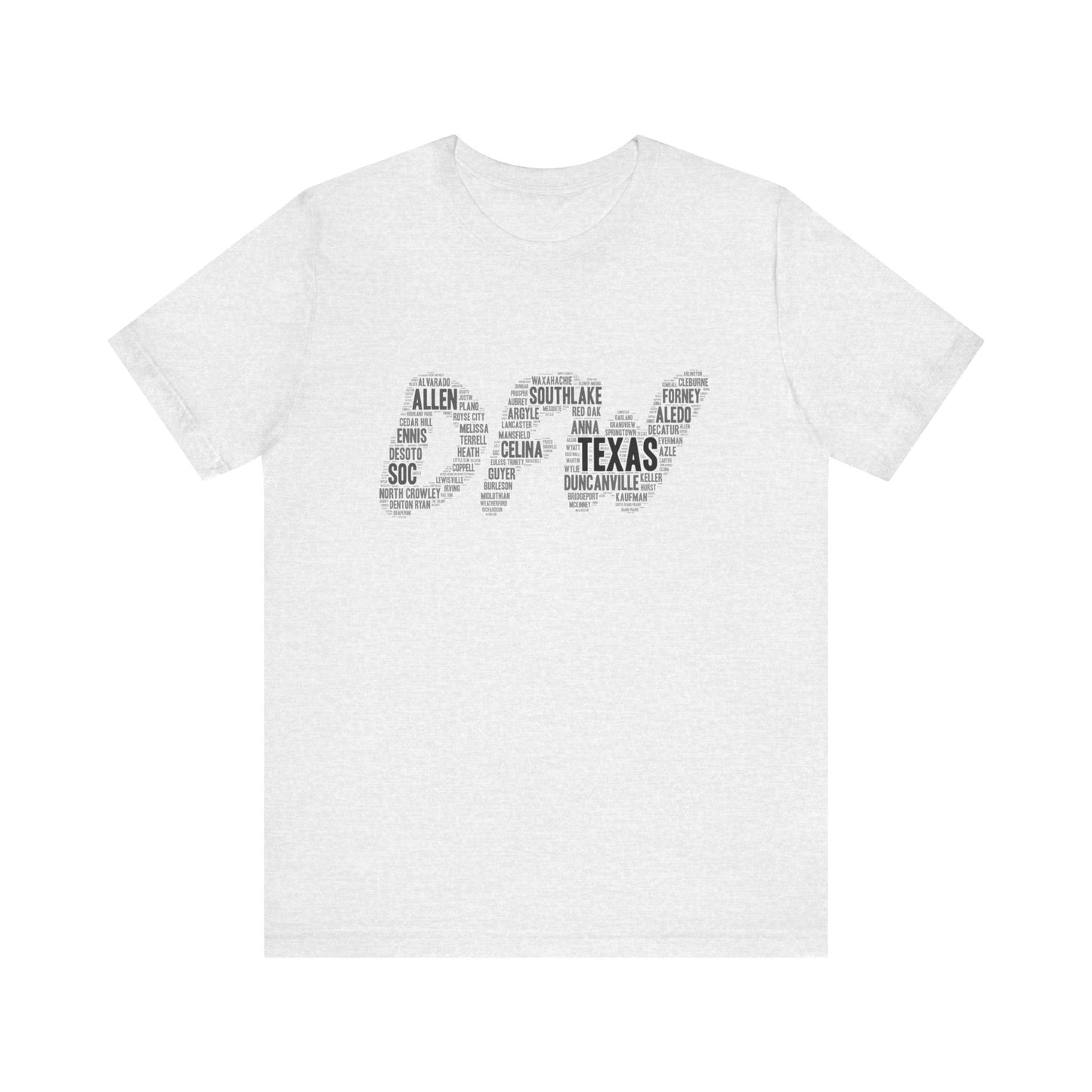DFW Word Art T-Shirt