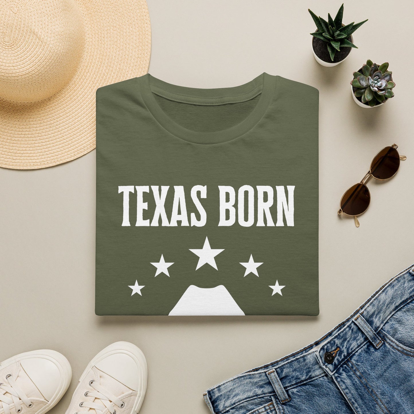 Texas Born T-Shirt | Texas Pride Graphic Tee