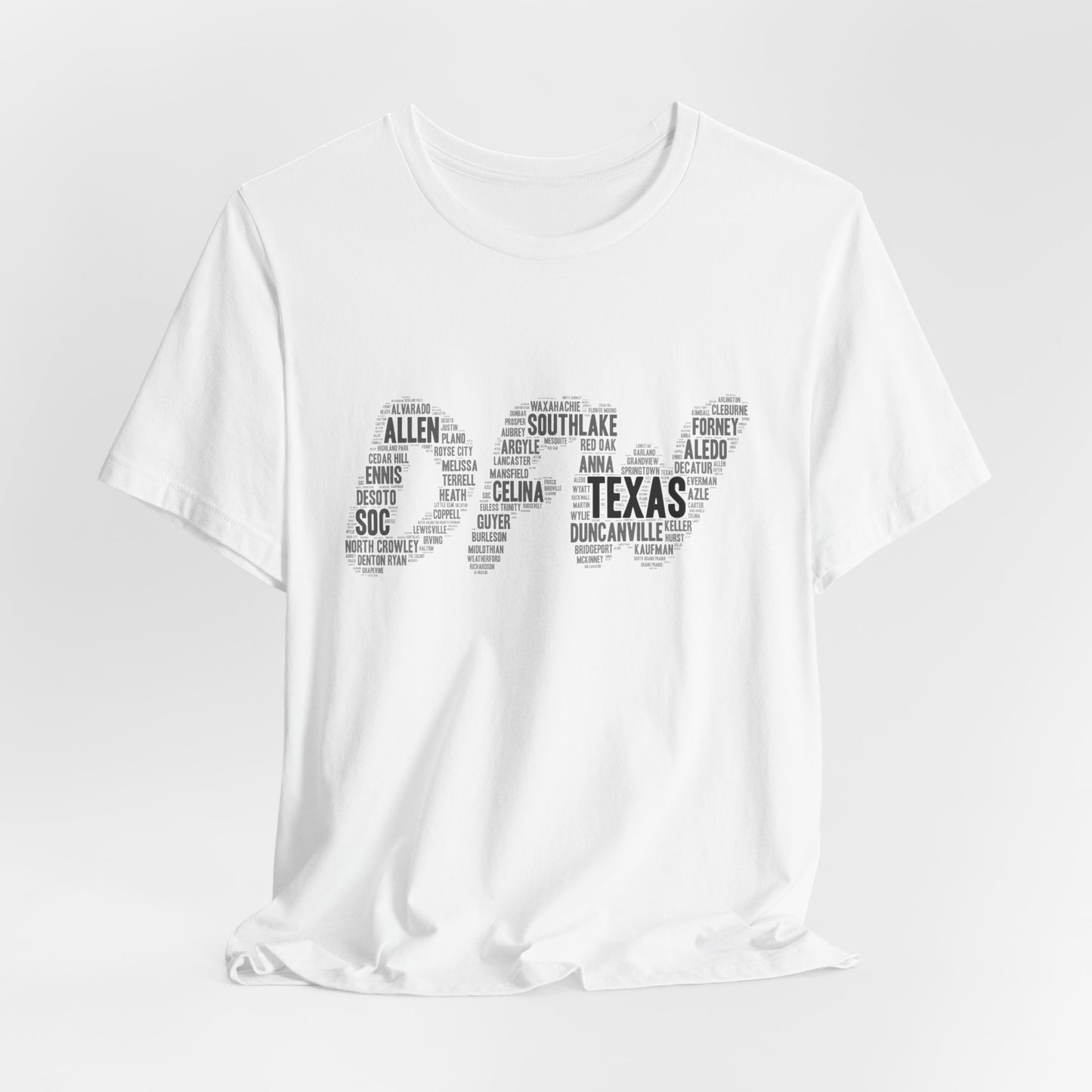 DFW Word Art T-Shirt