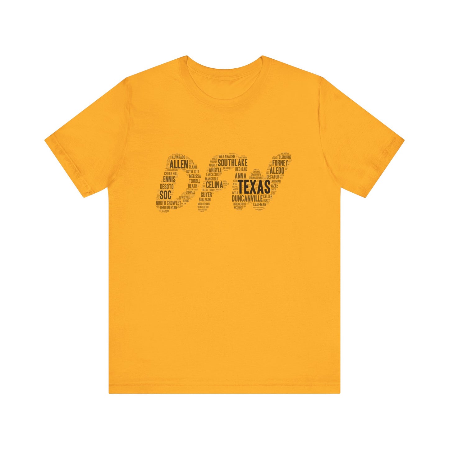 DFW Word Art T-Shirt