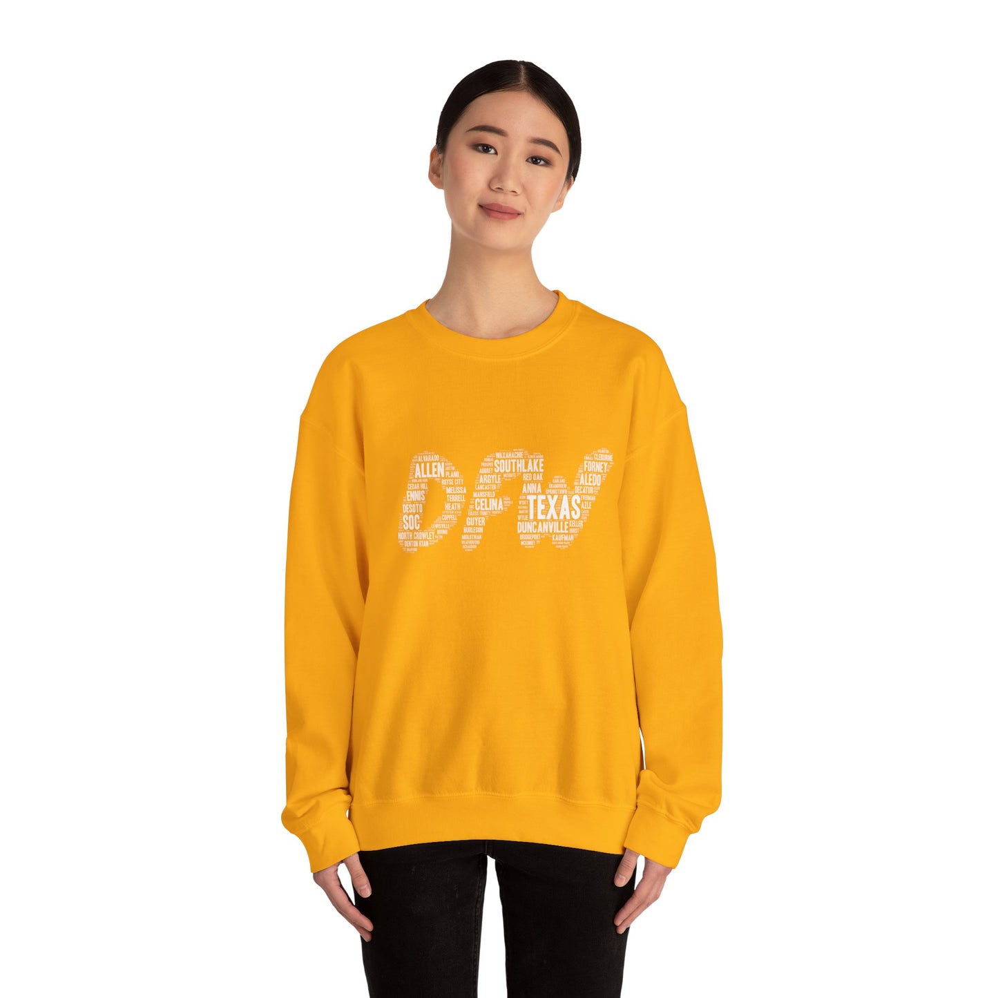 DFW Word Art Sweater