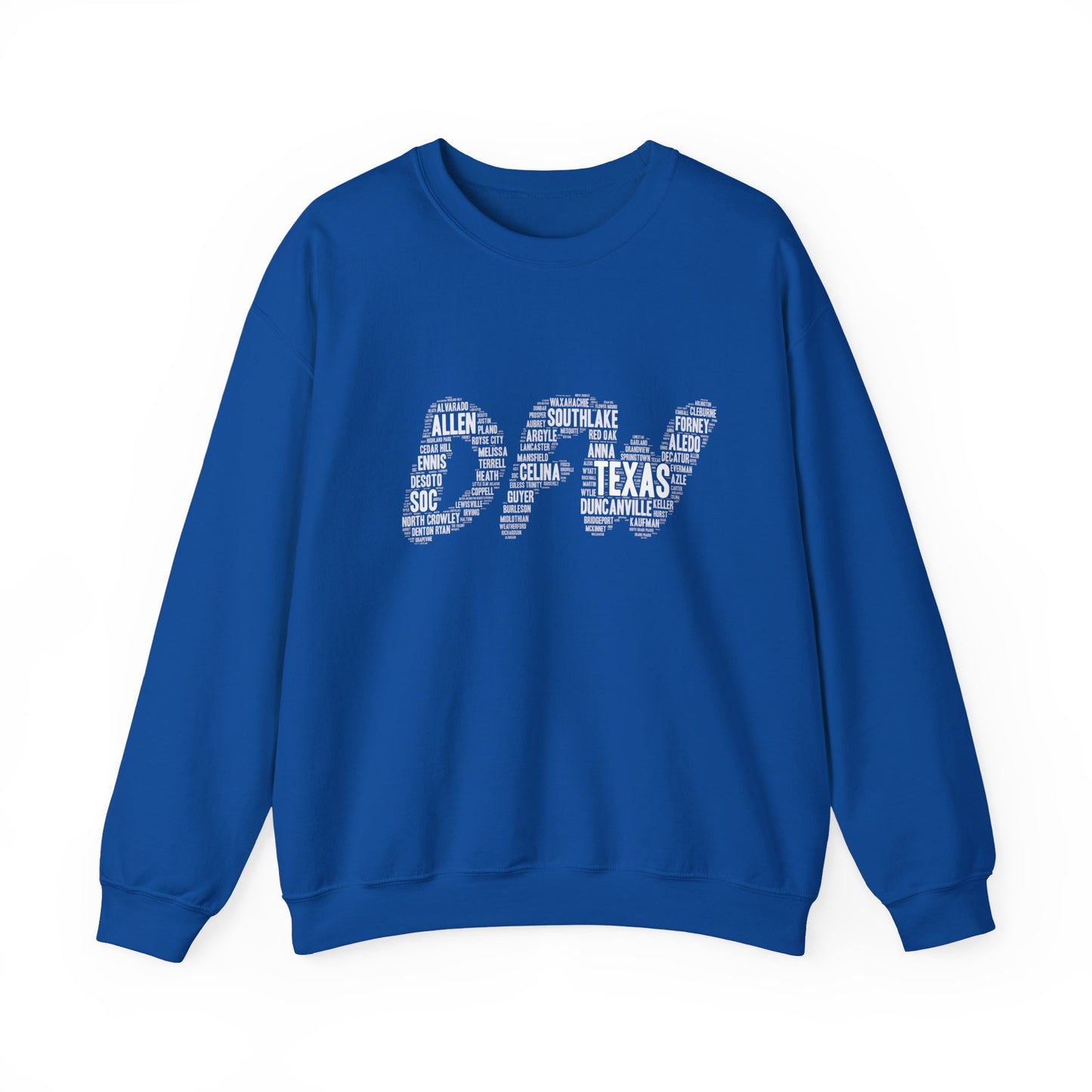 DFW Word Art Sweater