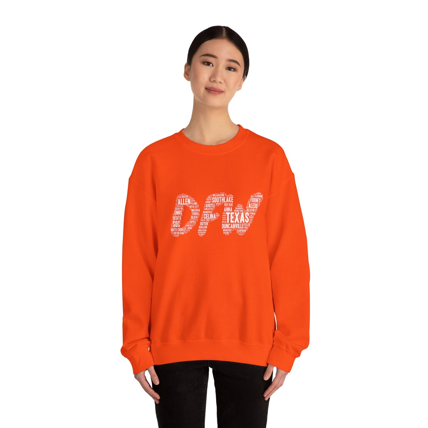 DFW Word Art Sweater