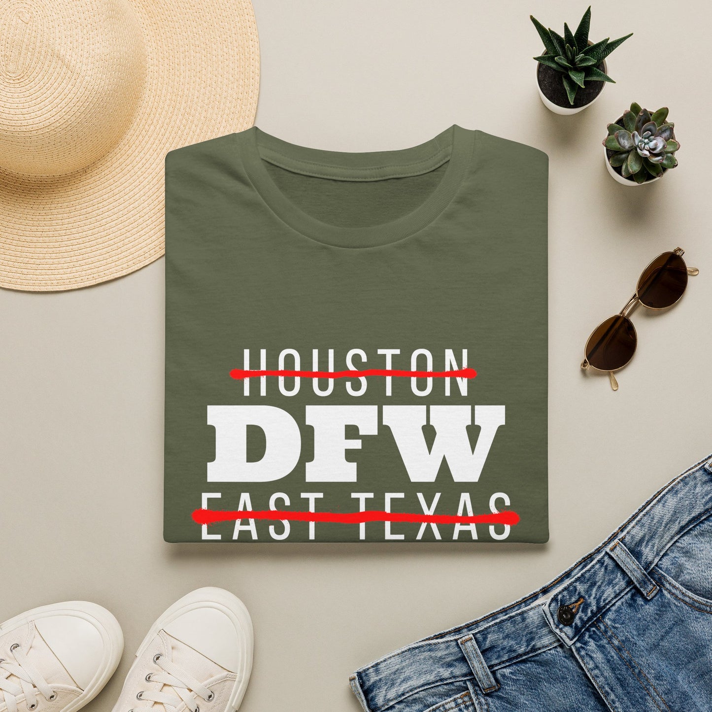 DFW Over Everything T-Shirt | Dallas Fort Worth Local Pride Tee