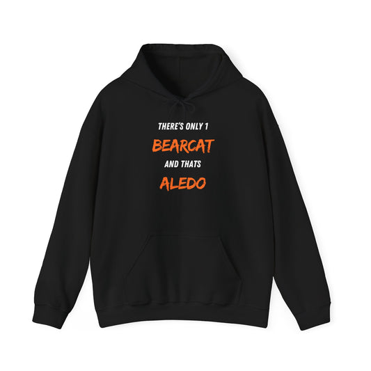 Bearcat Black Unisex Heavy Blend™ Hooded Sweatshirt