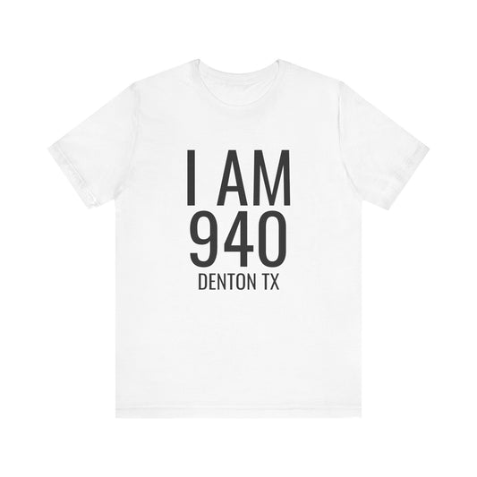 I AM 940 Denton Texas T-Shirt