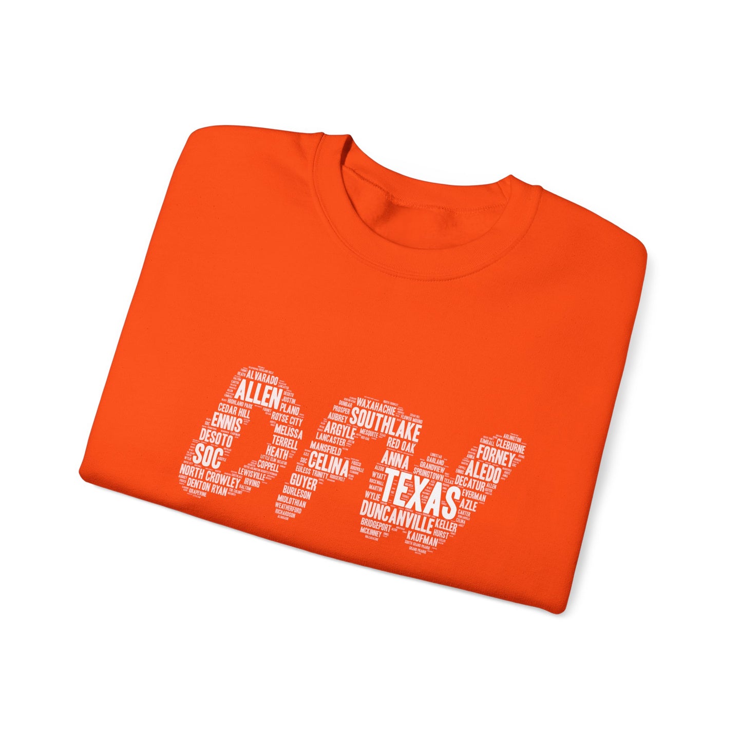 DFW Word Art Sweater