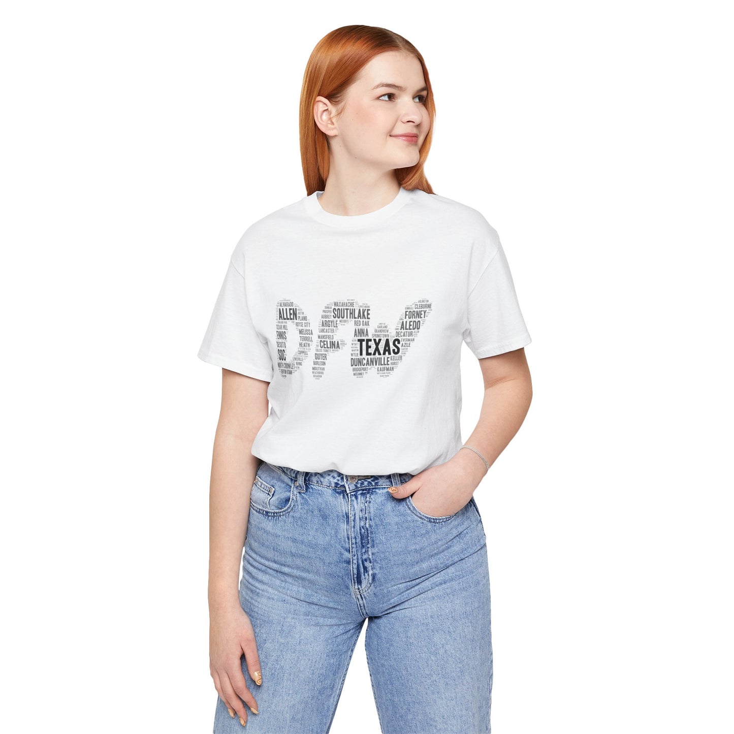 DFW Word Art T-Shirt