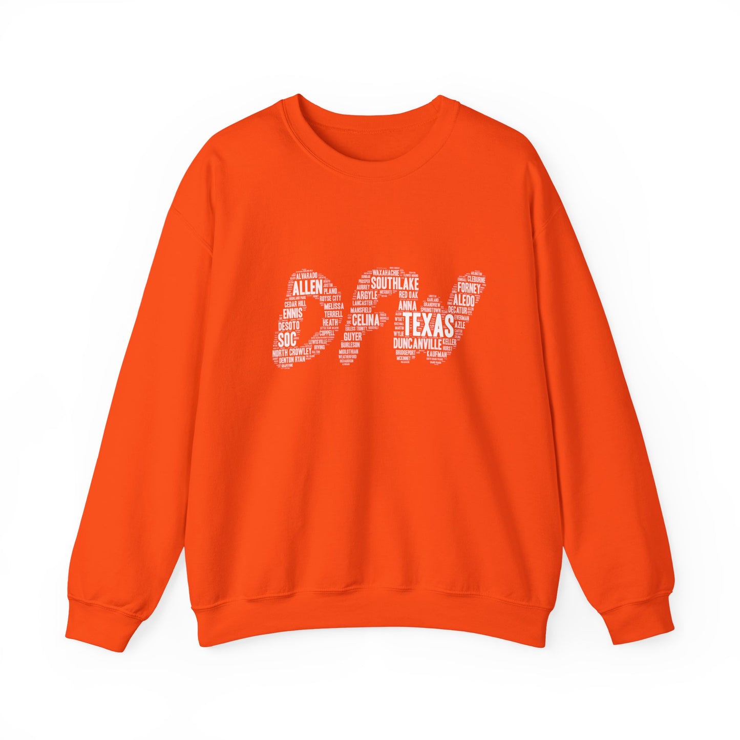 DFW Word Art Sweater
