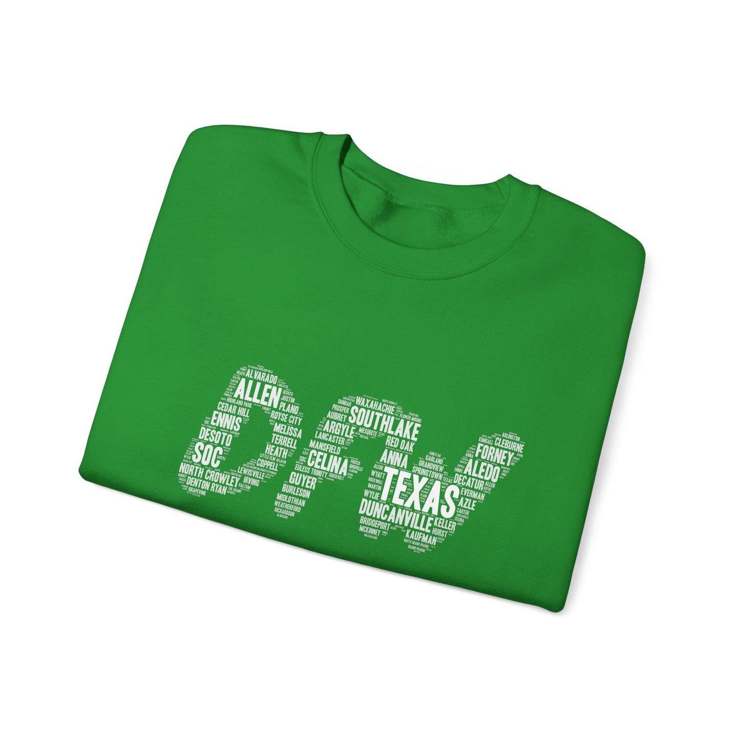 DFW Word Art Sweater