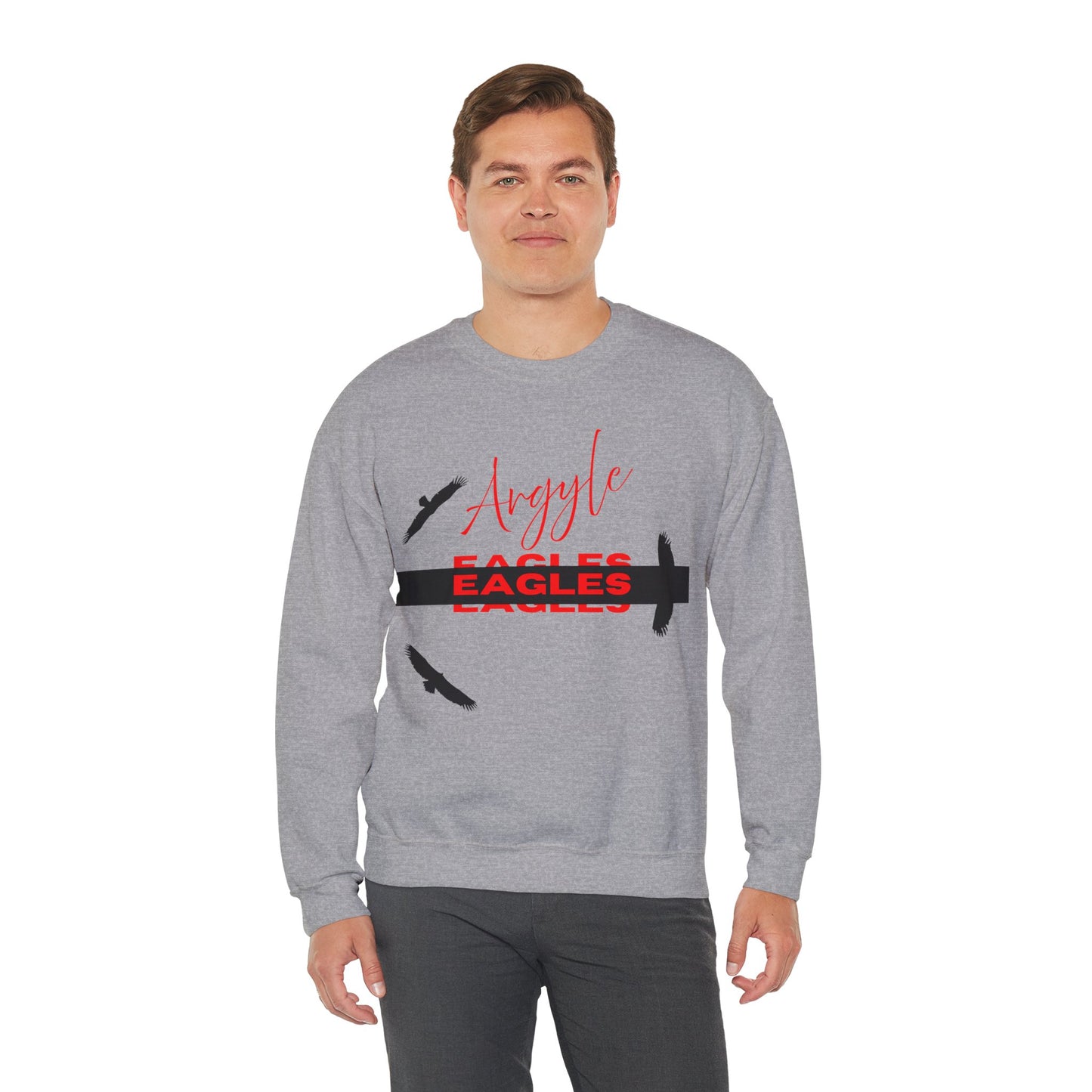 Argyle Eagles Sweater